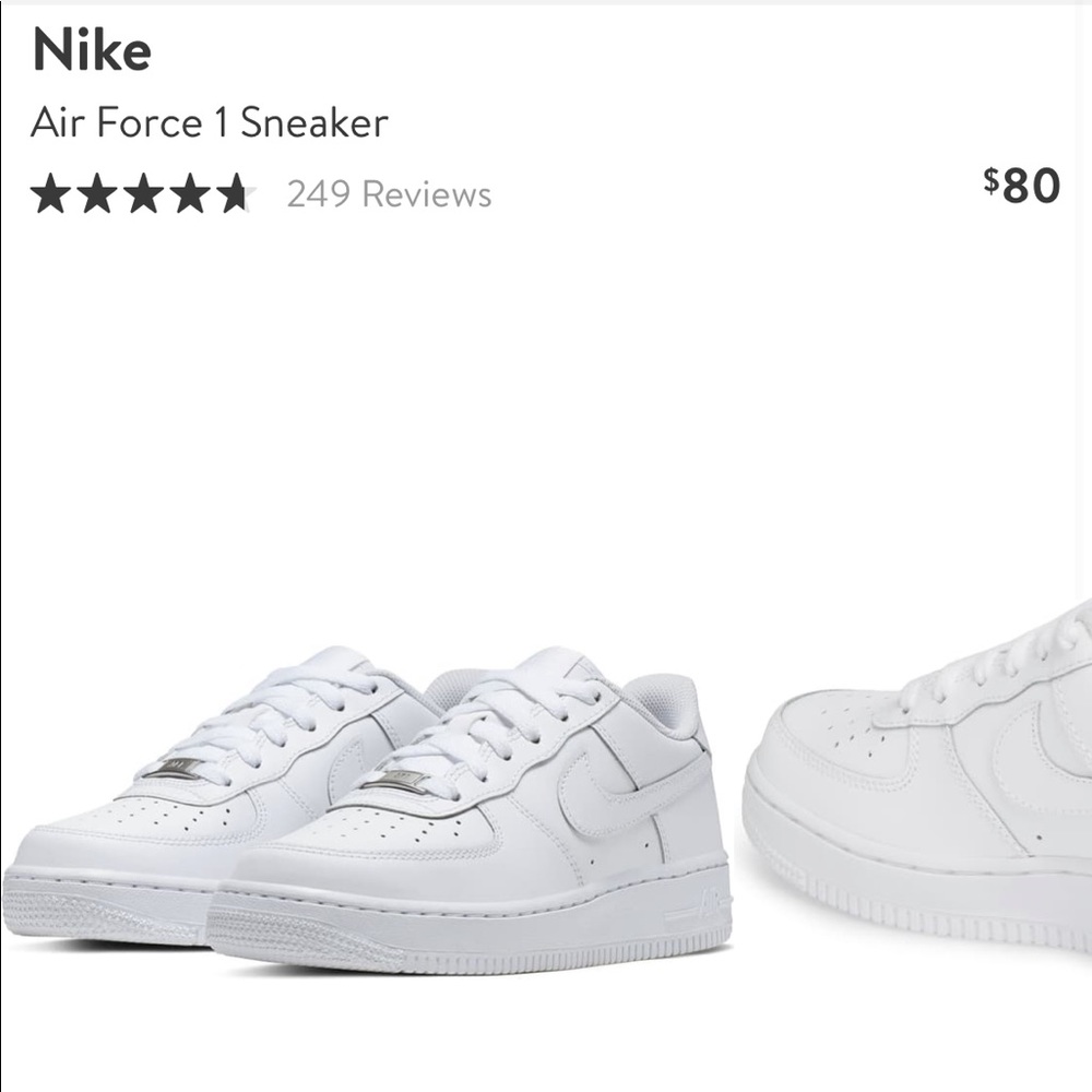 White Air Force 1’s